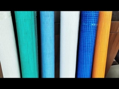 1.2 মিটার সাদা ফাইবারগ্লাস জাল দেয়ালের জন্য প্রতিটি রোল দৈর্ঘ্য 50m / 100m