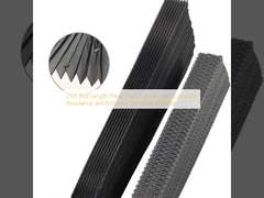 25 মিটার রোল দৈর্ঘ্যের প্লিস ইনসেক্ট স্ক্রিন, যা ক্ষয় প্রতিরোধক এবং পলিয়েস্টার সুতা কাঁচামাল দিয়ে তৈরি