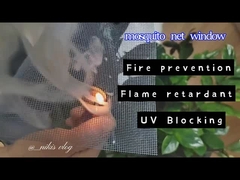 সাধারণ ১৮*১৬ কালো পিভিসি-লেপিত ফাইবারগ্লাস মশা-মাছি প্রতিরোধক পর্দা