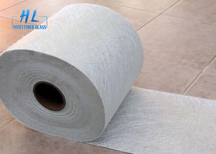 স্ট্রেংথ হট স্ট্র্যান্ড ম্যাট হোয়াইট 300-900g/m2 ফাইবার কোর পলিস্টার/ভিনাইল এস্টার/ইপোক্সি রজন জন্য
