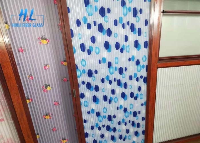 কাস্টম পলিয়েস্টার ইনসেক্ট স্ক্রিন উইন্ডোজ এবং দরজা জন্য নিয়মিত ভাঁজ উচ্চতা সঙ্গে