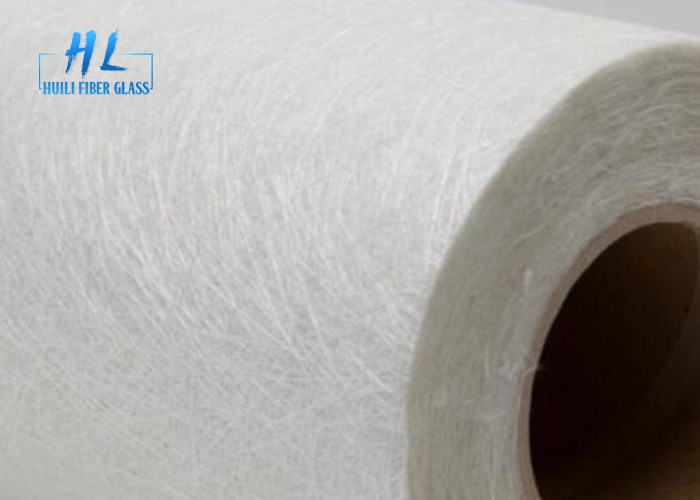 হোয়াইট রঙ ফাইবারগ্লাস চটকান ম্যাট 300gsm ই-গ্লাস অটোমোবাইল প্লেটের জন্য