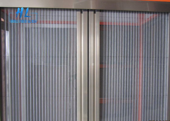 জলরোধী পলিস্টার ভাঁজ পোকামাকড় পর্দা 20x20 Mesh Anti Insects ভাঁজ উচ্চতা 14mm - 20mm